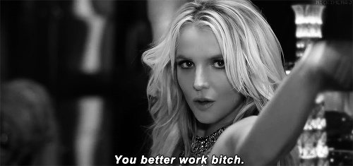 Britney Spears Work Bitch Music Video Meme