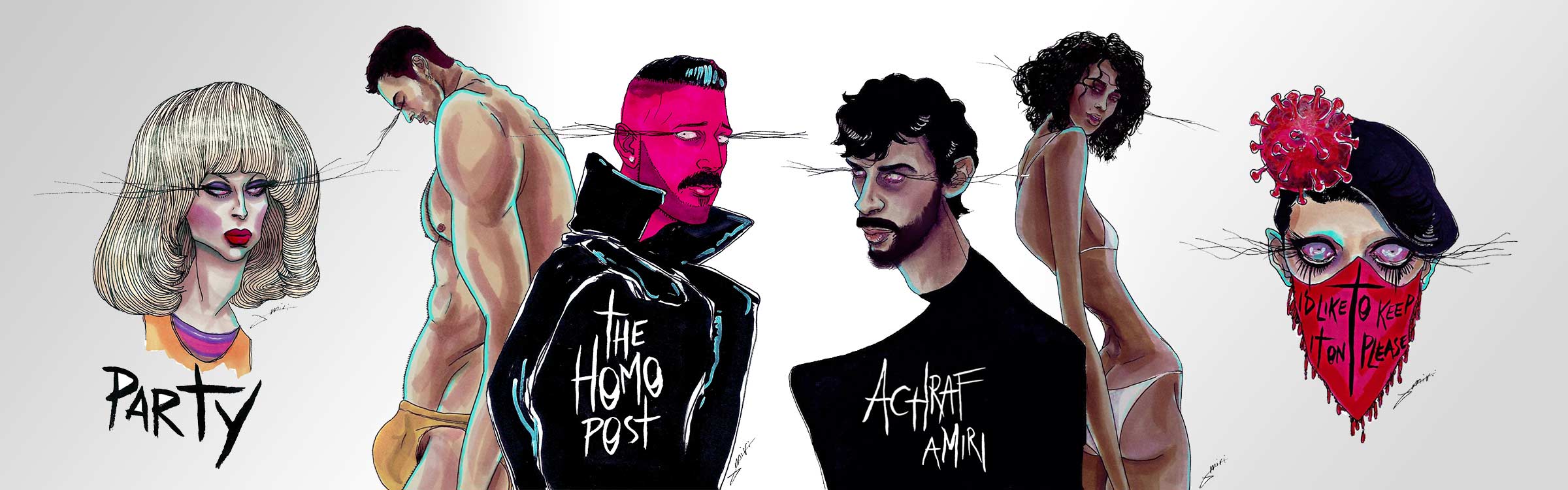 LGBTQ Artist Achraf Amiri